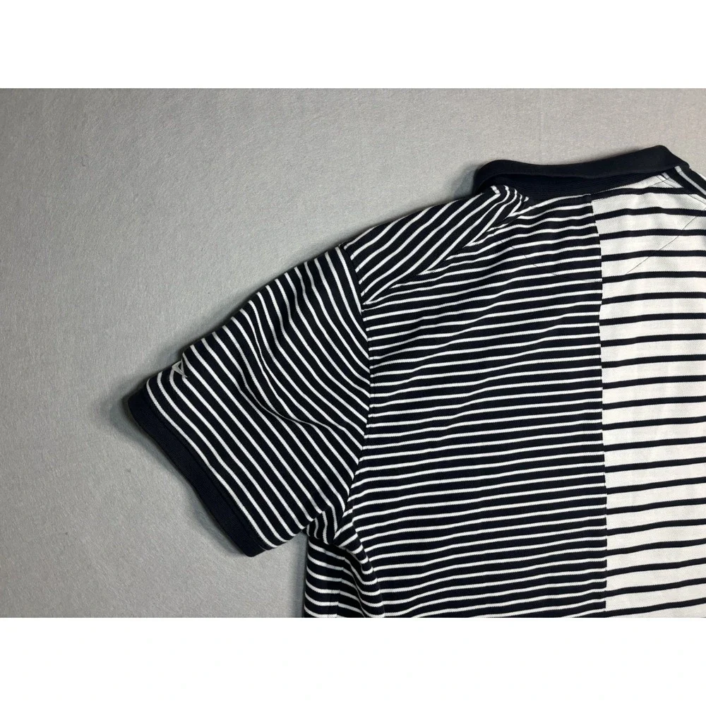 Nike Dri-FIT The Nike Polo Striped Men's XL Black/White